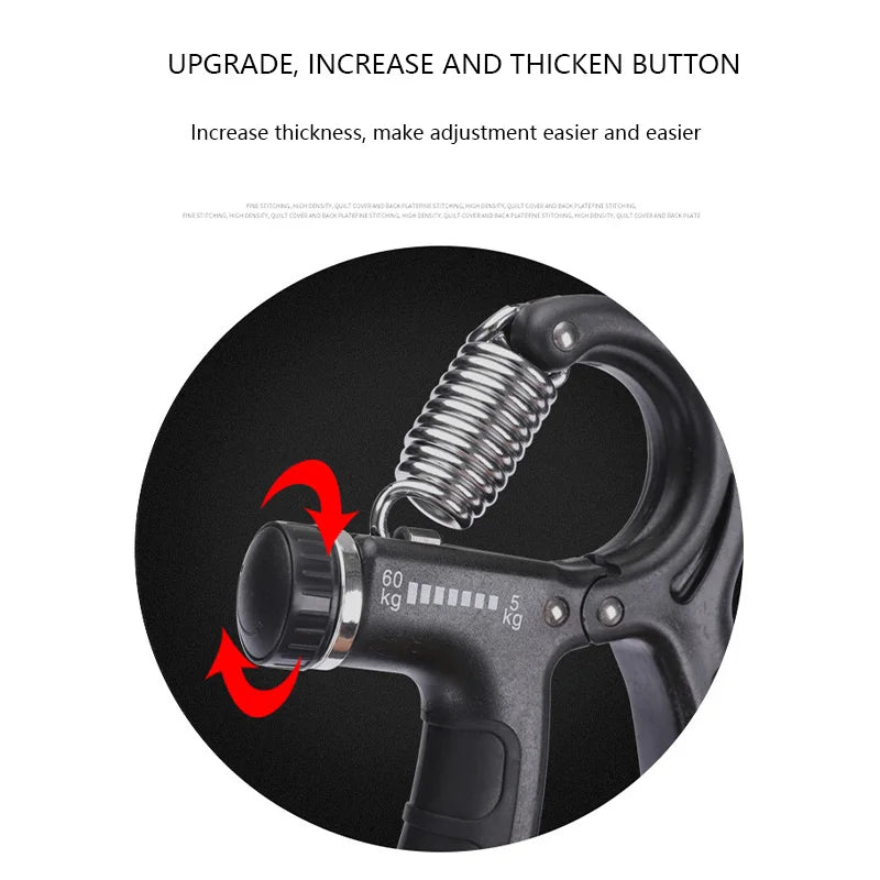 2025 NEW LA  Hand Grip Strengthener Forearm Strengthener 11lbs-132lbs Adjustable Resistance Hand Gripper for Workout