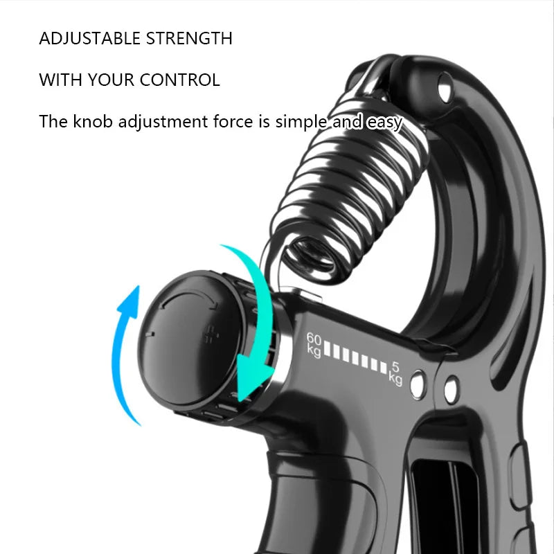 2025 NEW LA  Hand Grip Strengthener Forearm Strengthener 11lbs-132lbs Adjustable Resistance Hand Gripper for Workout