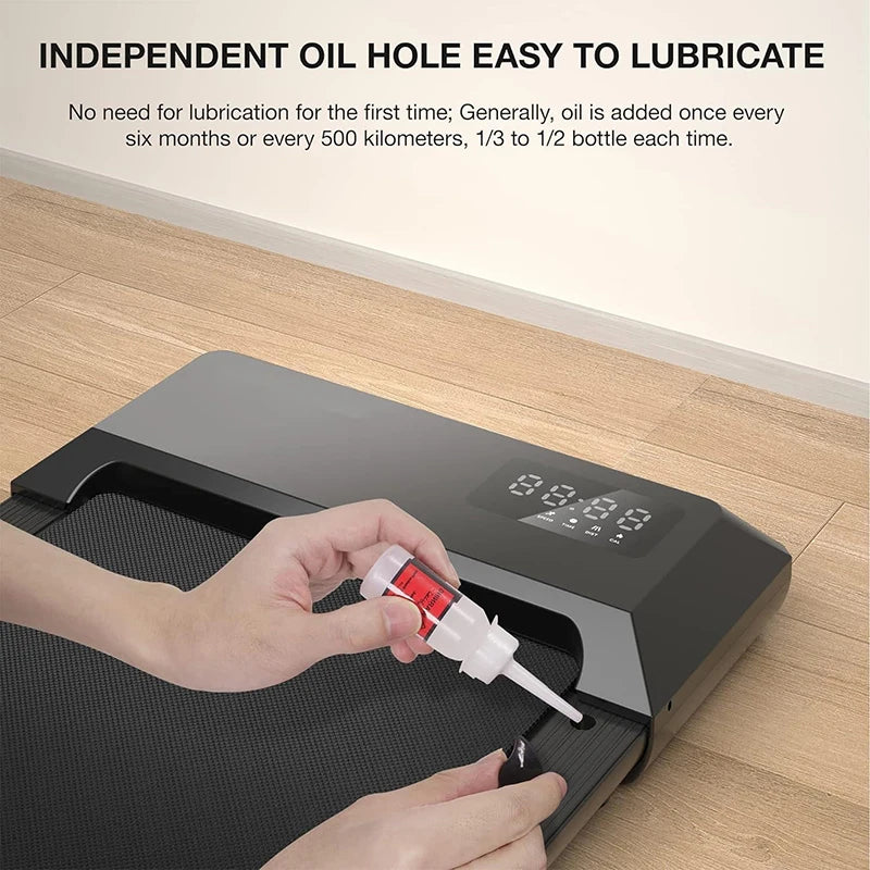 2in1 Powerful 2.5HP Walking Pad Treadmill 15.35*35.43" Belt Walkingpad 300LBS Quiet Portable Under Desk Pad for Home&Office